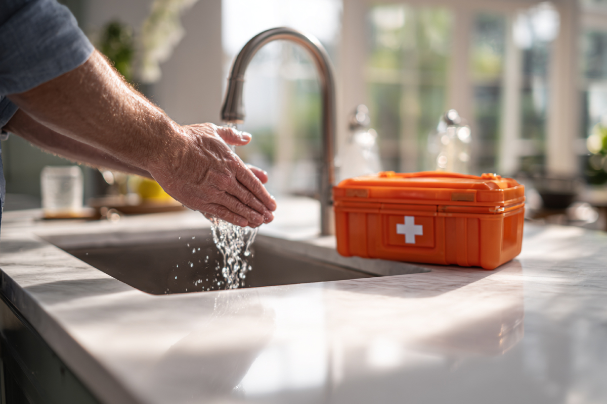 Экспресс-помощь при бытовых ожогах