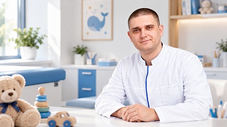 Приём педиатра за 2 400 ₽ вместо 4 800 ₽
