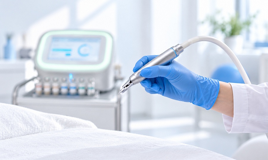 Безынъекционная мезотерапия Dermadrop: современное восстановление кожи без уколов